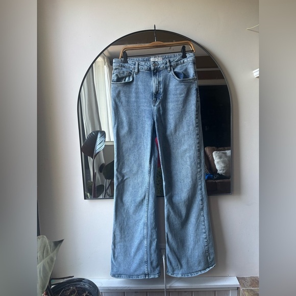FREE PEOPLE | we the free thunderbird flare jeans | size 32 - Picture 5 of 8